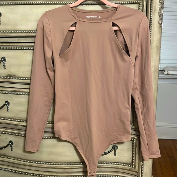 Abercrombie & Fitch Tops - Abercrombie and Fitch cut-out body suit